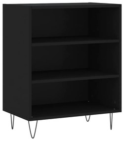 827133 vidaXL Servantă, negru, 57x35x70 cm, lemn prelucrat