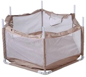 Țarc de joacă 120 cm maro