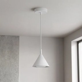 Brilagi - Lampă suspendată pe cablu CONE SINGLE 1xGX53/15W/230V albă