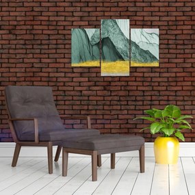 Tablou - Munții Smarald N⁰2 (90x60 cm)