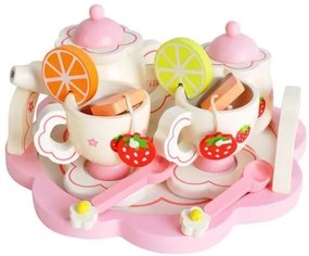 Set de ceai din lemn, pentru copii