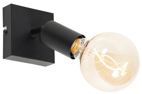 Spotlight modern negru pătrat - Facil