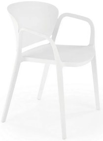Scaun de bucaterie Layne, alb