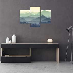 Tablou - Muntele Pădure (90x60 cm)
