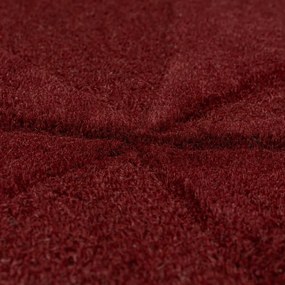 Covor burgundy țesut manual din lână 160x230 cm Shard Red – Flair Rugs