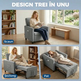 HOMCOM fotoliu transformabil | Aosom Romania