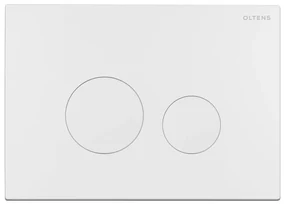 Oltens Lule buton de spălare pentru WC alb mat 57102900
