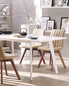 Set 2 buc. scaune sufragerie Camilla (fag + piesmetalobej). 1035619