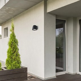 Aplica de exterior stil modern minimalist IP54 Mandal negru