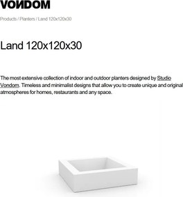 Jardiniera / Ghiveci plante design decorativ modern LAND PLANTER 60cm