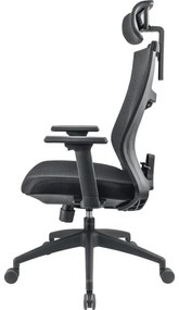 Scaun de birou negru Yenkee