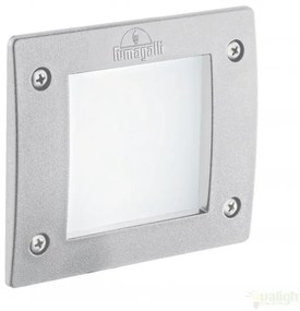 Spot incastrabil pt. exterior, dim.11,5x11,5cm, IP66, LED LETI SQUARE FI1 BIANCO 096575