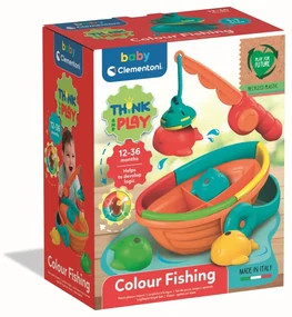 JOC EDUCATIV DE LOGICA PESTISORI COLORATI DIN PLASTIC RECICLAT - CLEMENTONI (CL17513)