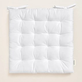 Pernă albă Velour Cushion 40x40 cm