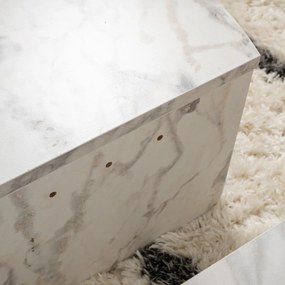 Masă de cafea Orion Freesia Marble