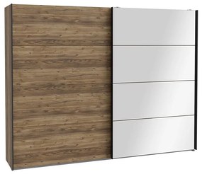 Dulap OREN cu oglindă, 270 x 210 cm, stejar artisan