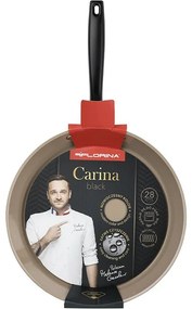 Florina Tigaie din aluminiu Carina Black 28 cm, diam. 28 cm
