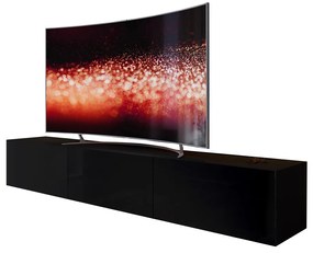 Mobilier living Brassica (negru + negru lucios). 1007704