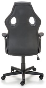 Scaun de birou Berkel negru/gri H117 cm