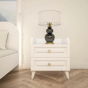 Măsuță de noptieră Tango White