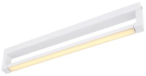 Aplica LED Susi 41498W, 12W, 1100lm, lumina cald, alba mata, IP44, Globo