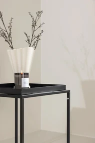 Masuta metalica PORTO 45x45 cm, negru