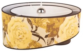 Lustră pe cablu Duolla ROYAL 1xE27/40W/230V d. 50 cm galben