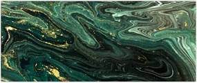 Tablou - Marmură verde (120x50 cm)