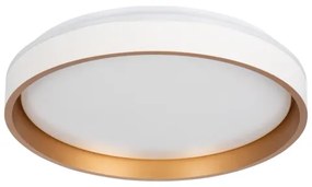 Plafonieră LED Kanlux 37328 SOLN LED/17,5W/230V d. 38 cm alb/auriu