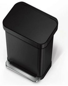 Coș de gunoi cu pedală din oțel 45 l – simplehuman