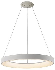 Lustra LED inteligenta design circular NISEKO II White 50cm