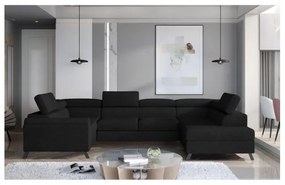 Colțar Escada 336cm negru