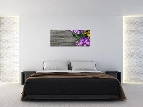 Tablou - flori de câmp (120x50 cm)