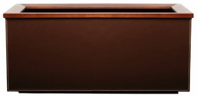 Ghiveci din piele cu auto-irrigare CUIR, mai multe variante - Hobby Flower Dimensiuni: 78 x 40 x 42