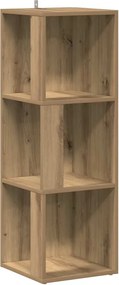 vidaXL Dulap de colț Artisan Stejar 33x33x100 cm Lemn prelucrat