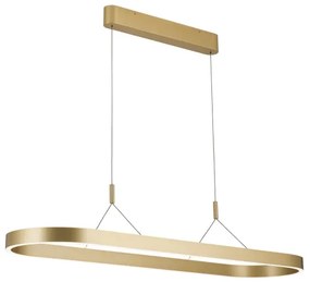 Orion - Lustru LED pe cablu CARRARA, 80W, 230V, 2700/3000/4000K, auriu