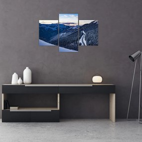 Tablou - Pantă înzăpezită (90x60 cm)