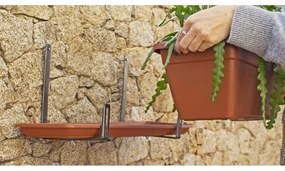 Set suporturi pentru jardiniere 2 buc. din metal (înălțime 23,5 cm) – Artevasi