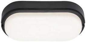 Plafoniera LED pentru iluminat exterior design modern IP54 Hort negru