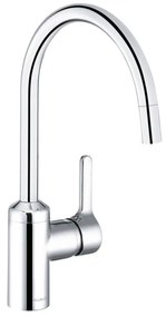 Baterie chiuveta monocomanda, otel inoxidabil Inox