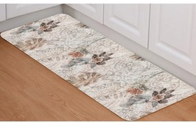 Covor tip traversă bej lavabil 58x190 cm Vintage Garden – Oyo Concept