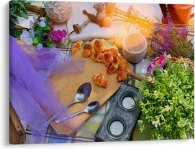 Tablou - picnic de vară (70x50 cm)