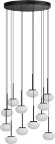 Lustra cu 12 pendule LED SERENITY