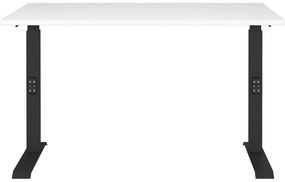 Birou cu blat alb cu înălțime ajustabilă 80x120 cm Downey – Germania