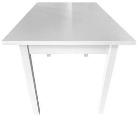 Masa extensibila 120 (160) x 75 cm Alba