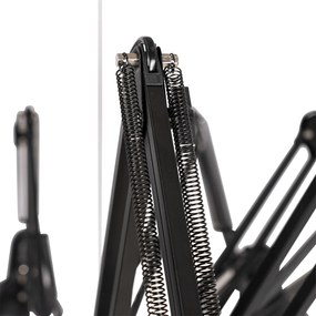 Lampa suspendată inteligentă neagră cu 16 lumini reglabile, inclusiv 16 Wifi A60 - Hobby Spinne