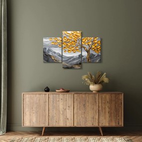 Tablou – Arbore cu frunze aurii (90x60 cm)
