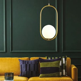 Lustră pe cablu 1xE27/15W/230V alamă