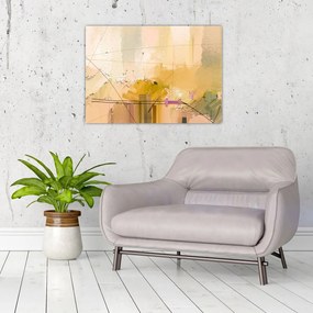 Tablou - Abstract, pictură în ulei (70x50 cm)