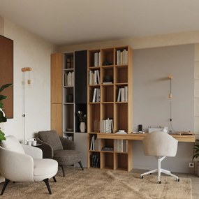 Aplică de perete în culoare naturală Arcadia – Sollux